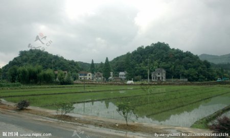 江南村庄图片