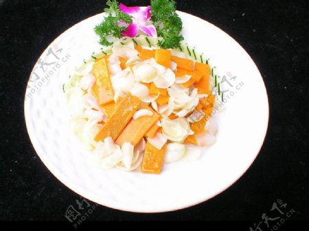 百合豆腐干图片