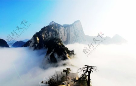 华山风景图片