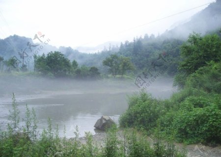 甘肃康县阳坝河风景图片