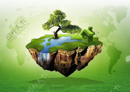 绿色生态环保图片
