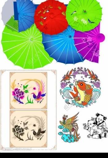 经典中国古典花纹矢量图合集图片