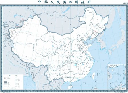 中国政区图图片