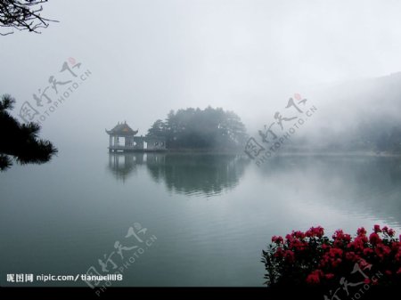 庐山雾景图片