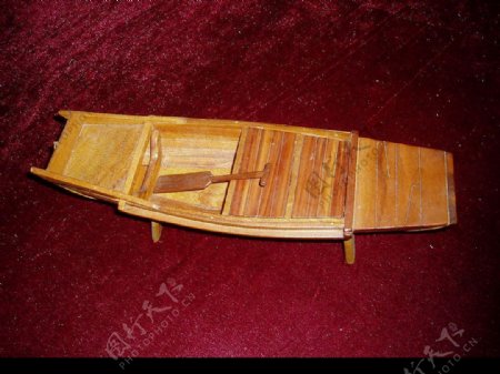 小帆板木船模型图片
