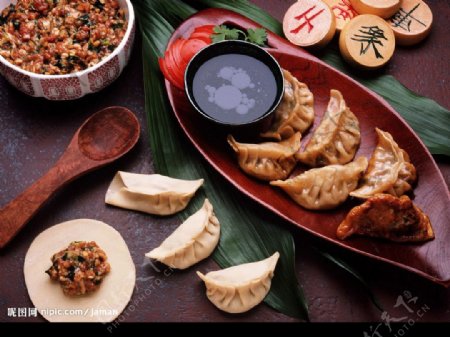 日式饺子图片