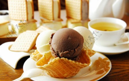 意式冰淇淋图片