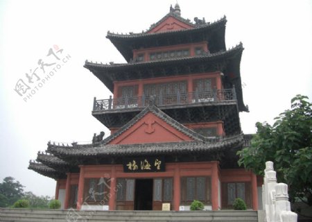 刘公岛古楼建筑图片