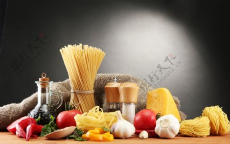 意大利面美食食物图片