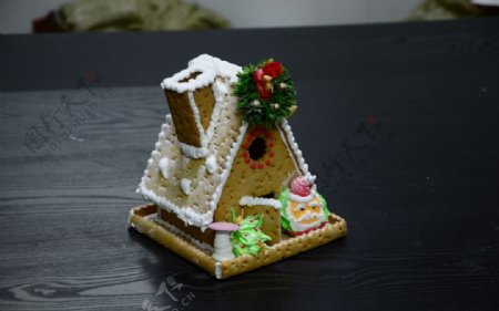 圣诞姜饼屋图片