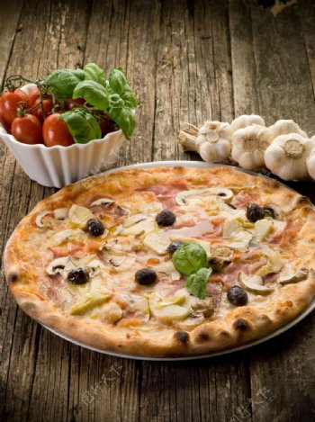 披萨意大利美食图片