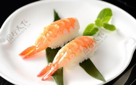 虾寿司图片