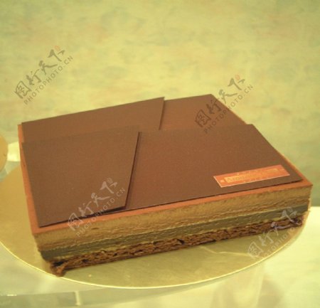 巧克力乐酷蛋糕图片