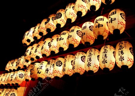 京都祗园夜景图片