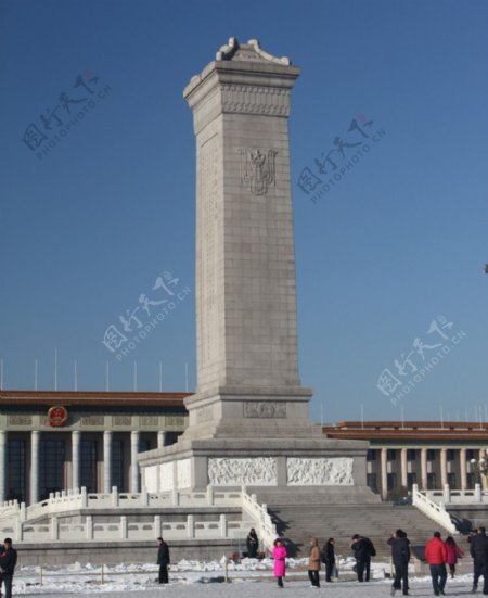 北京纪念碑图片