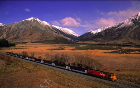 高山觀景火車图片