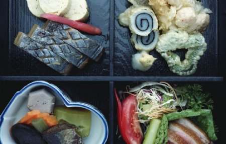 寿司组合料理图片