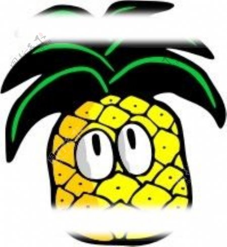 卡通菠萝图片