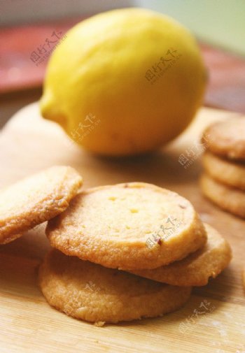 纯手工柠檬饼干图片