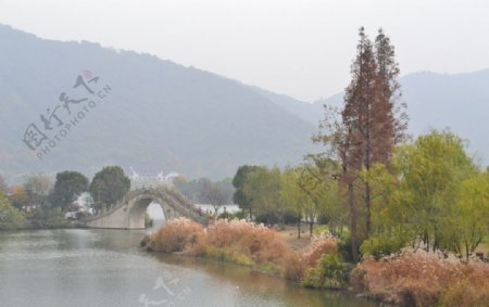 杭州西湖一角图片