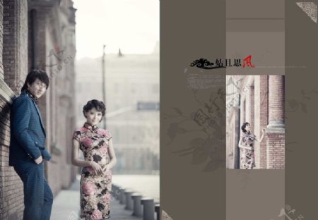 老上海婚纱摄影图片