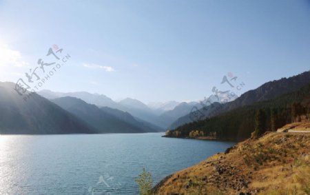 新疆行天山天池图片