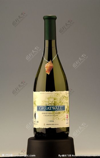高级霞多丽干白葡萄酒图片