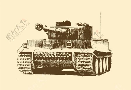 德国虎式坦克图片