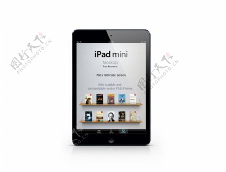 iPadMini黑色图片