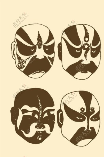 面具脸谱图片