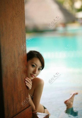 亚洲美女写真中国三亚图片