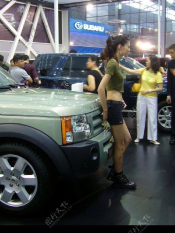 2008深圳车展豪华车香车美女图片