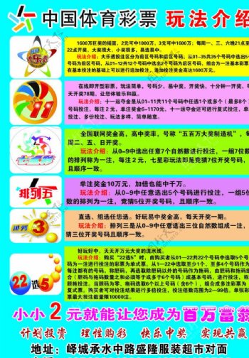 中国体育彩票玩法介绍图片