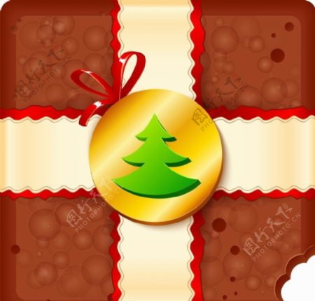 巧克力圣诞树图片