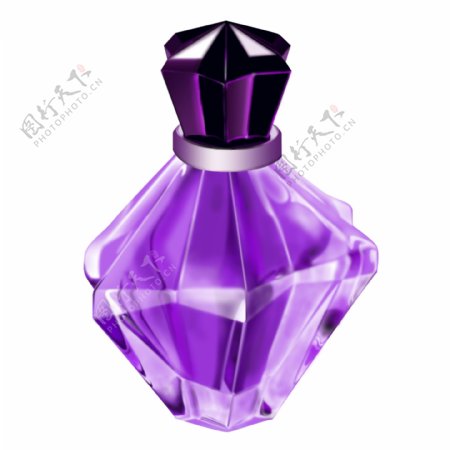 紫色化妆品图片