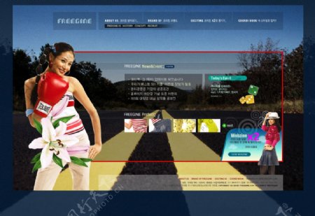 韩国体育用品网站图片
