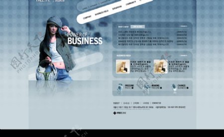 韩国时尚女性网站图片