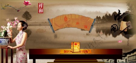 中国风古典图图片