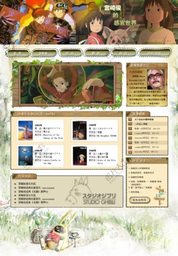 宫崎骏的感官世界图片