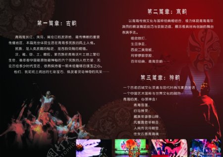 藏舞京典宣传单页图片