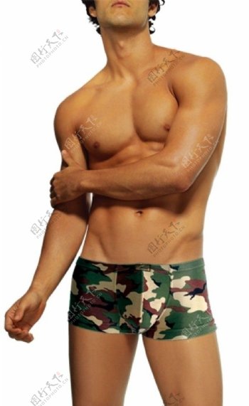 男性内衣身体强壮性感图片