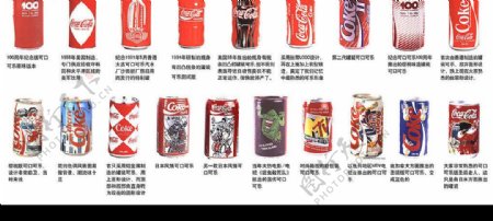 19款经典版本的可口可乐包装鉴赏图片