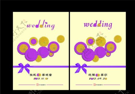 婚礼纸艺花创意设计图片