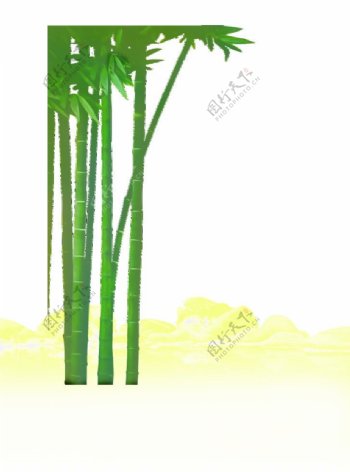 竹流水图片