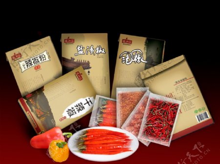 辣椒系列包装图片