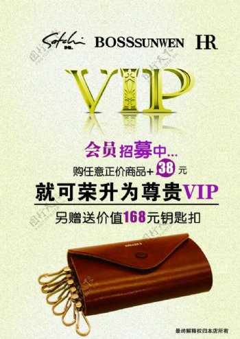 VIP招募海报图片