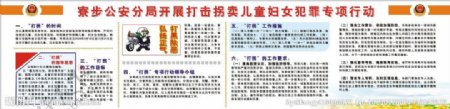 公安局打拐海报图片