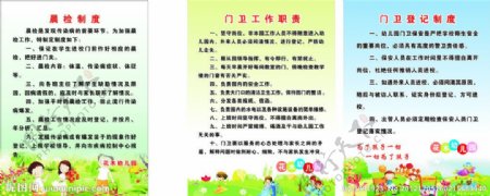 幼儿园规章制度图片