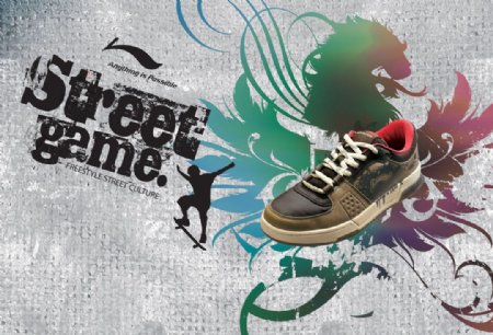 李宁运动鞋广告李宁标志高清运动鞋图片