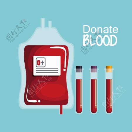 献血信息图表